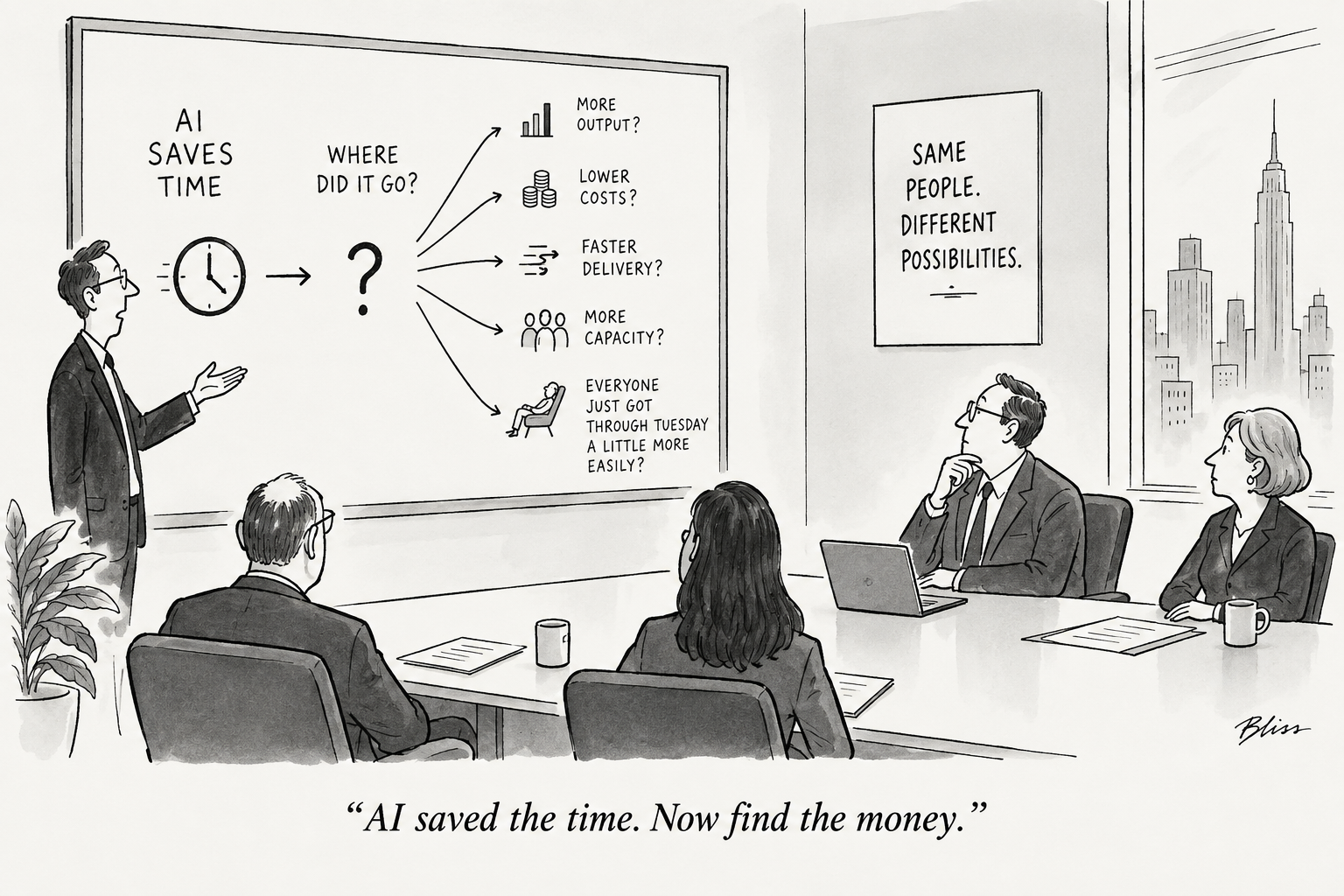 AI Saved the Time. Now Find the Money.